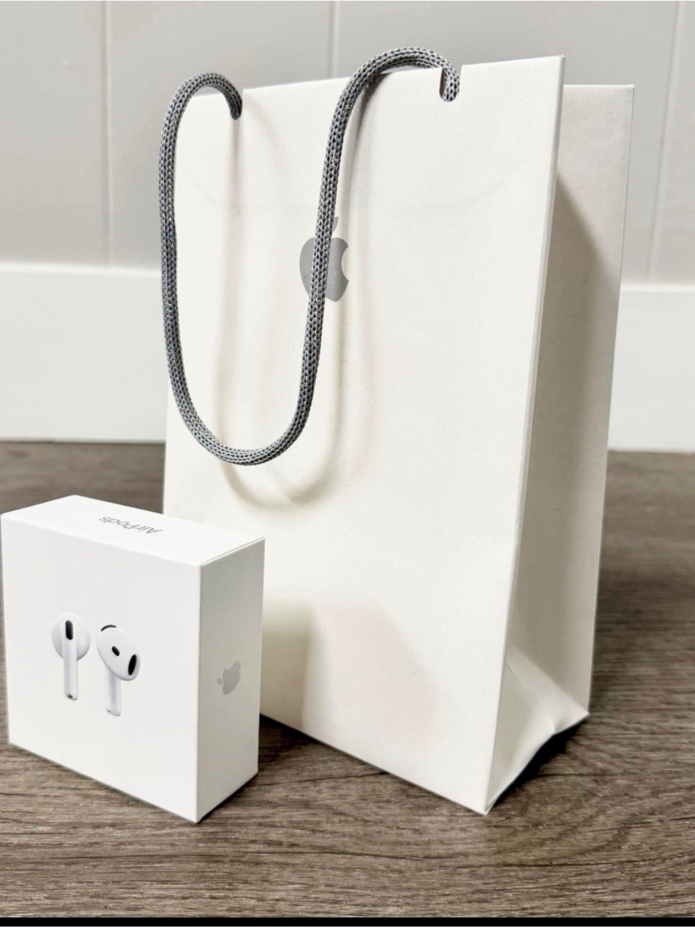 Apple AirPods 4 from Apple with Charging Case - White